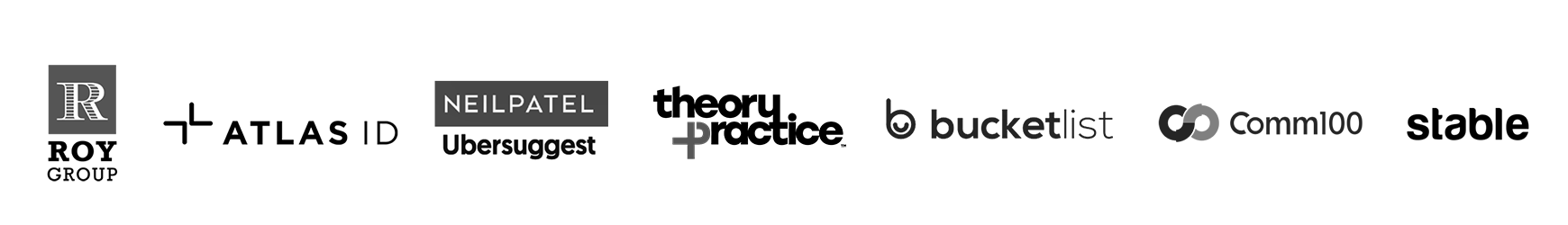 Selected companies and organizations